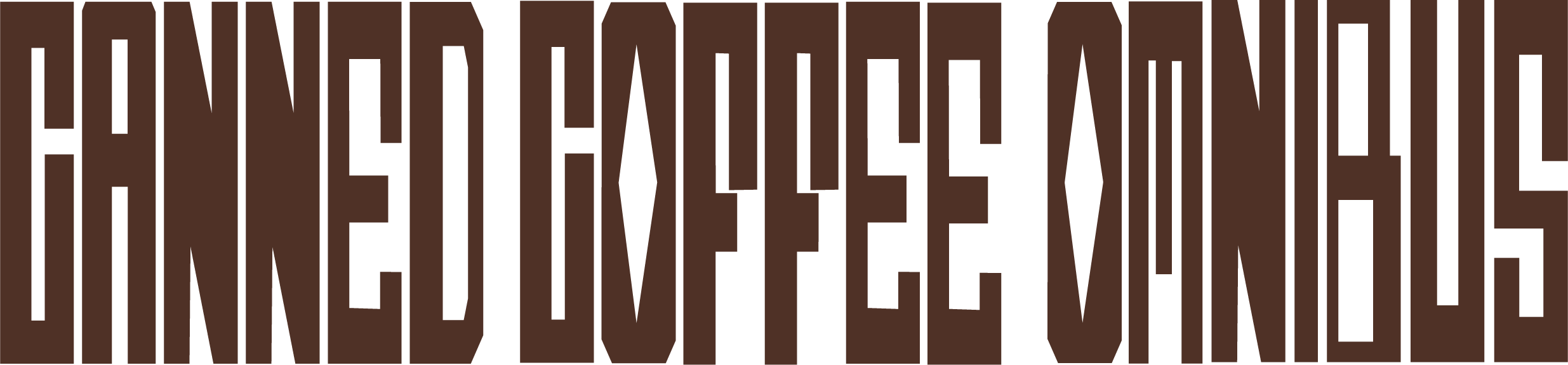 banner text, canned coffee omnibus