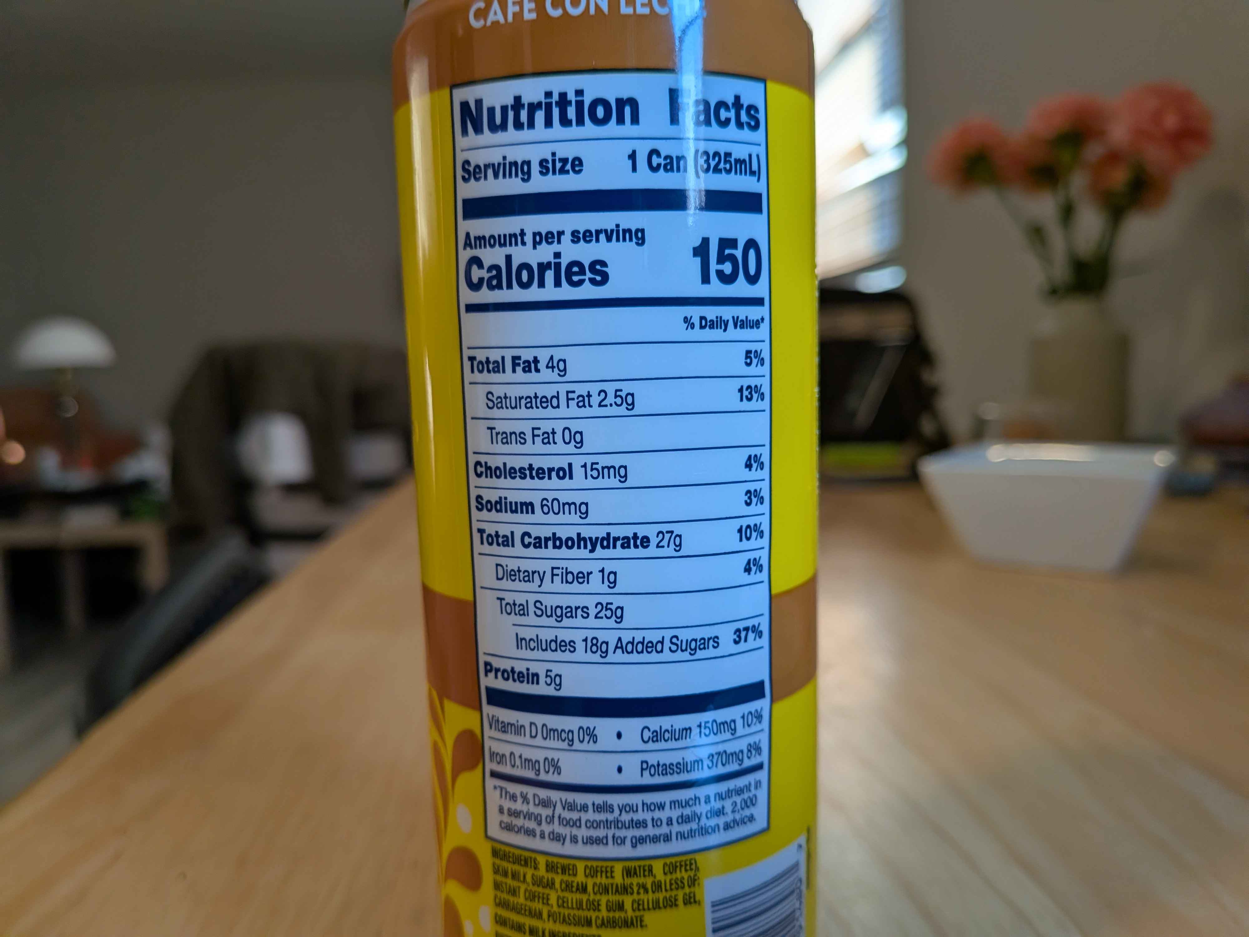 nutritional facts